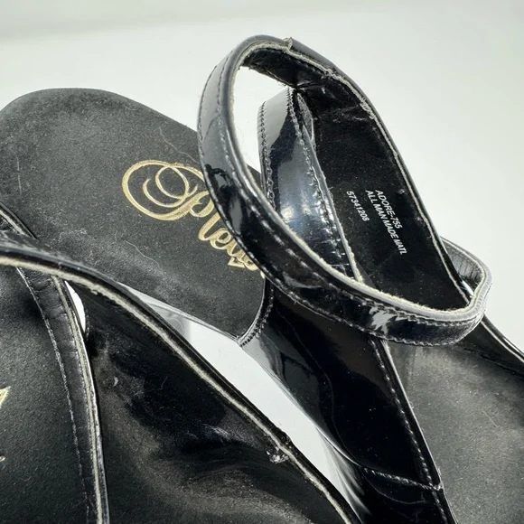Pleaser USA adore 755 Black Platform Heels - Sz 7 Great Condition - Picture 4 of 5